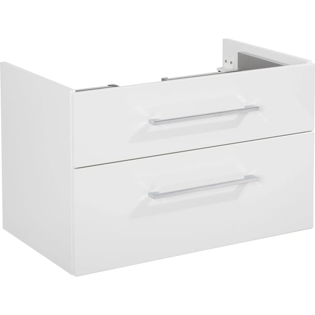 Fackelmann Waschbeckenunterschrank HYPE 3.0 Weiß matt 80 cm