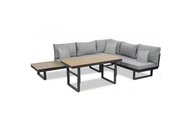 Greemotion Lounge-Gruppe San José 3-teilig Braun