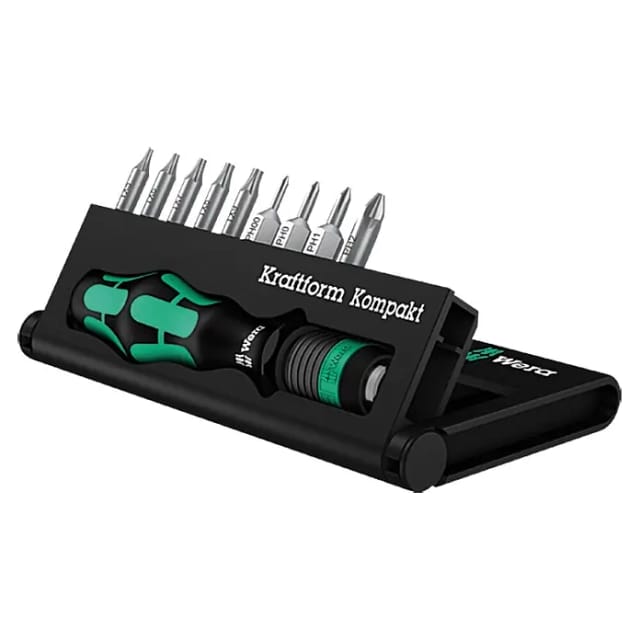 Wera Bit-Set Kraftform Kompakt 12 PH Innen-TX 10-teilig
