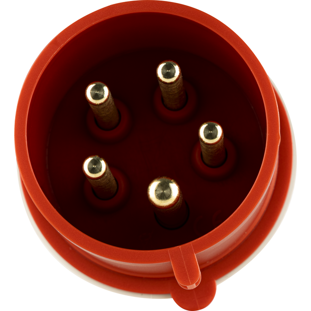 PCE CEE Stecker 5-polig IP44 32 A Rot