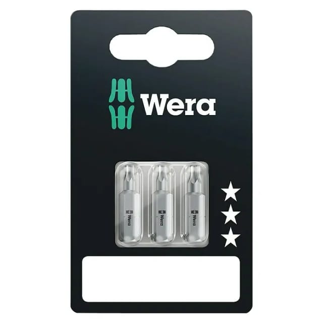 Wera Bit-Set TX10 / TX15 / TX20 x 25 mm 867/1 3-teilig