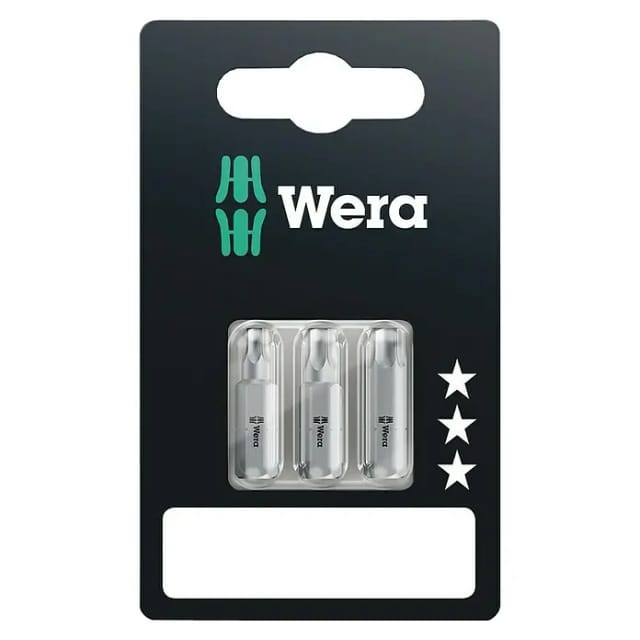 Wera Bit-Set TX25 / TX30 / TX40 x 25 mm 867/1 3-teilig