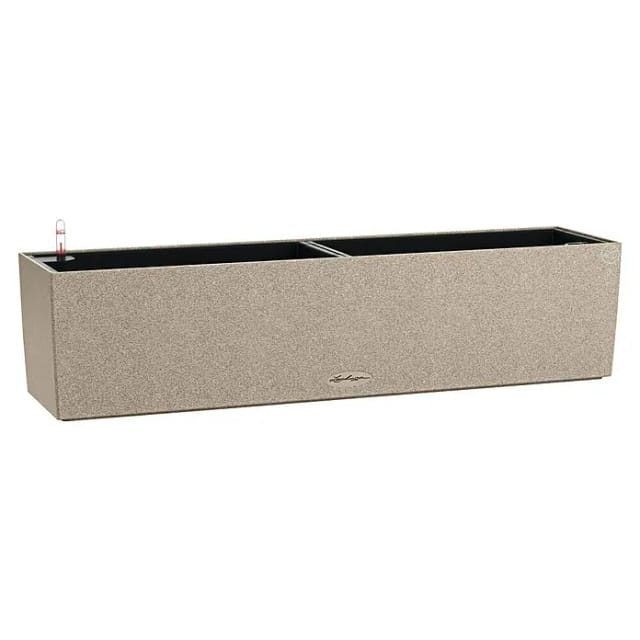 Lechuza® Pflanzgefäß Balconera Stone 80 Sandbeige 79 cm x 19 cm