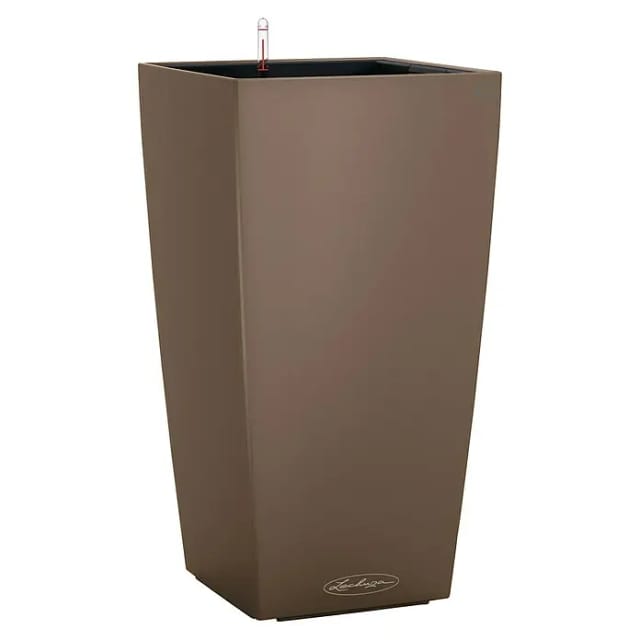 Lechuza® Pflanzgefäß Cubico Color 30 Muskat 30 cm x 30 cm