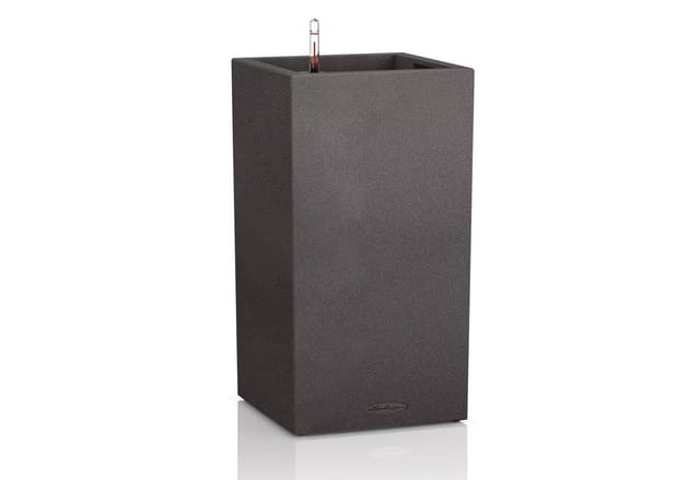 Lechuza® Pflanzgefäß Canto Stone high 30 Graphitschwarz 30 cm x 56 cm