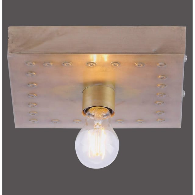 Just Light. Deckenleuchte Samia Gold 1-flammig
