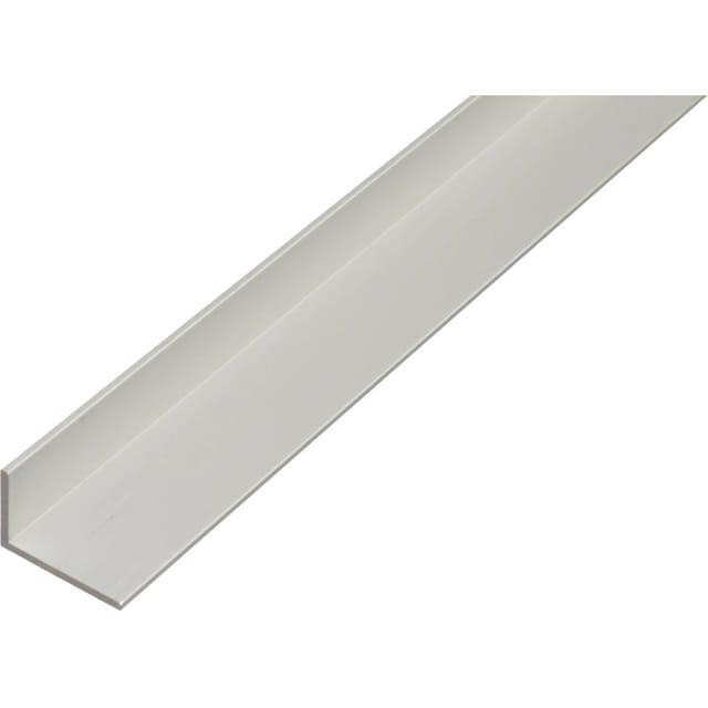 Alberts Winkelprofil ungleichschenklig Aluminium 15 x 30 x 2.000 mm Silber