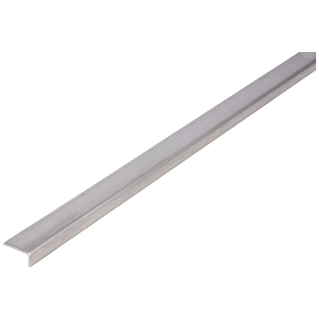Alberts Winkelprofil ungleichschenklig Edelstahl 10 mm x 20 mm x 1.000 mm