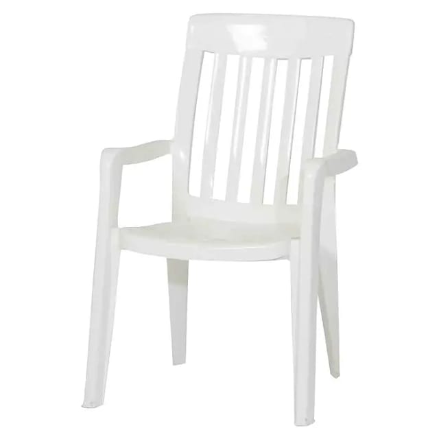 Sieger Stapelsessel Palma Weiß 65 cm x 59 cm x 92 cm
