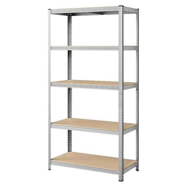 Songmics Lagerregal 50 cm x 100 cm x 200 cm Silber