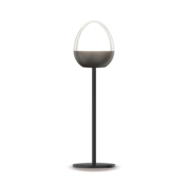 MegaLight LED-Akku-Tischleuchte Ovo Pur RGBW Dimmbar 35 cm x Ø 10 cm