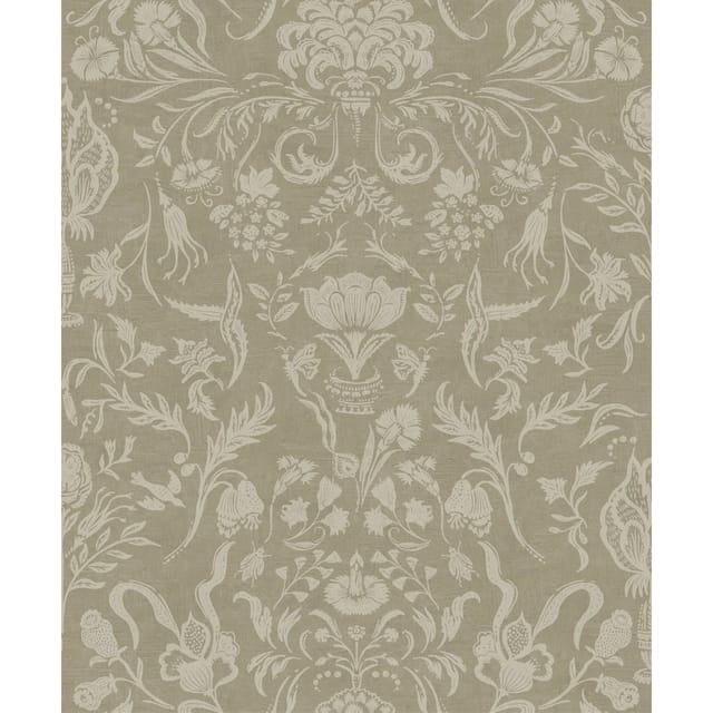 LOOKS by Wolfgang Joop Vliestapete Majestic Damask Braun FSC®
