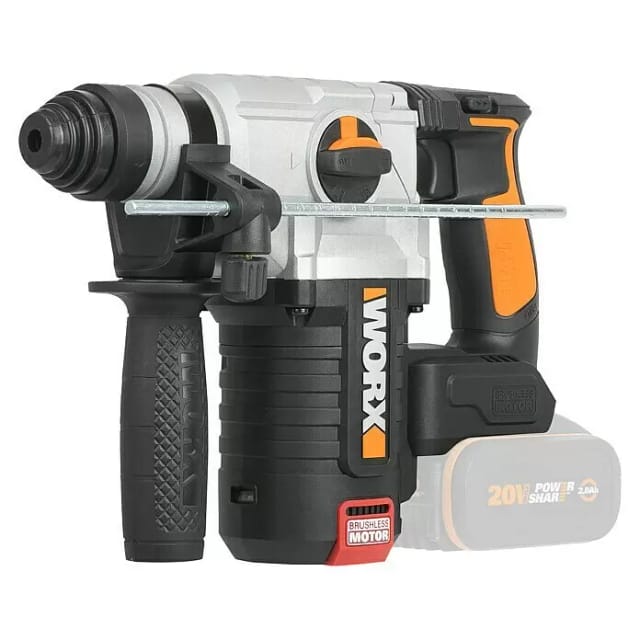 Worx Bohrhammer WX380.9 inkl. Tiefenanschlag
