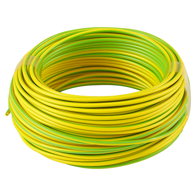 Aderleitung H07V-U 1,5 mm² Grün/Gelb 25 m