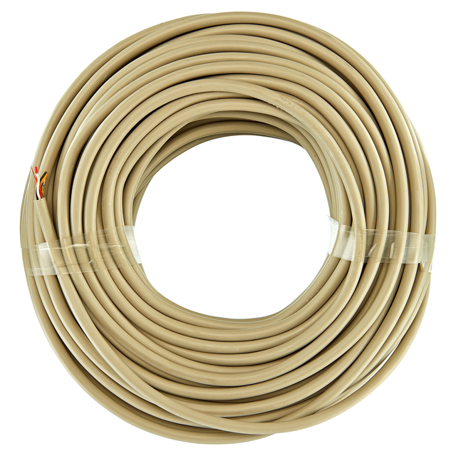 Telefonkabel JY(ST)Y 2 x 2 x 0,6 Grau 25 m