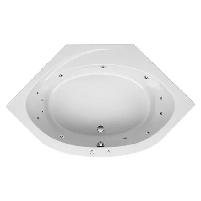 Ottofond Whirlpool Canary Komfort 150 cm Weiß