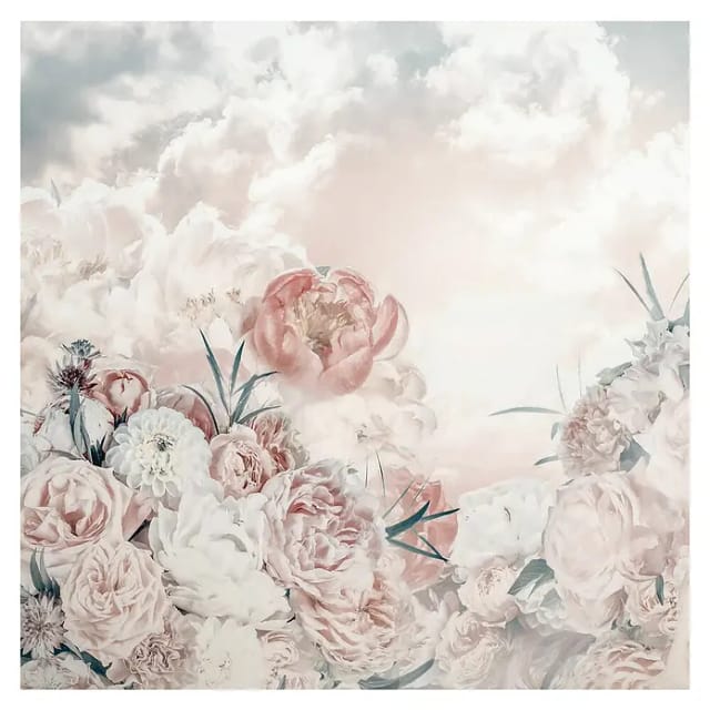 Komar Vliesfototapete Blossom Clouds 250 cm x 250 cm