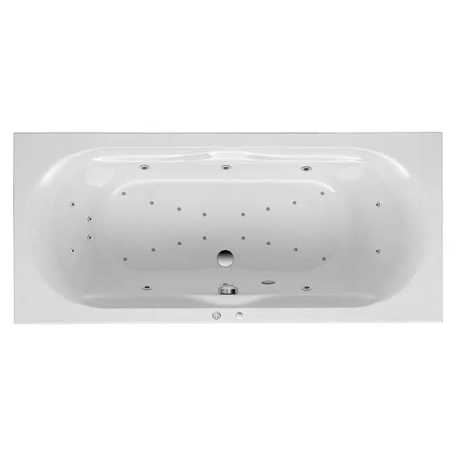 Ottofond Whirlpool Madera Premium 180 cm x 80 cm Weiß