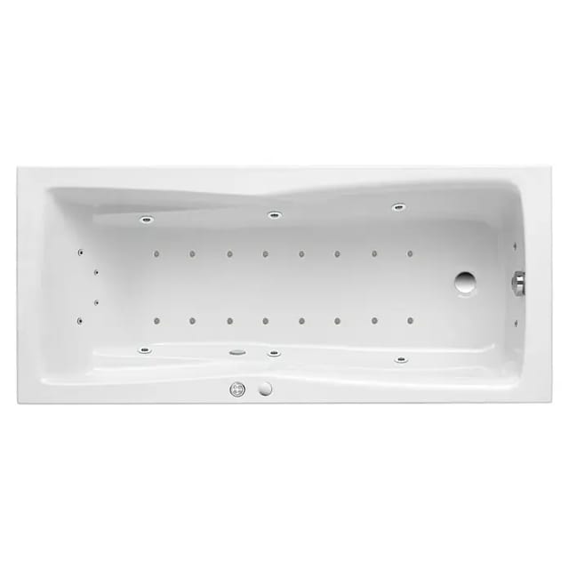 Ottofond Whirlpool Atlanta Premium 160 cm x 75 cm Weiß