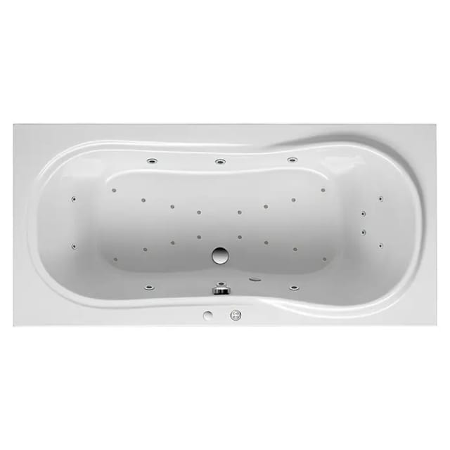 Ottofond Whirlpool Palma Premium 190 cm x 90 cm Weiß