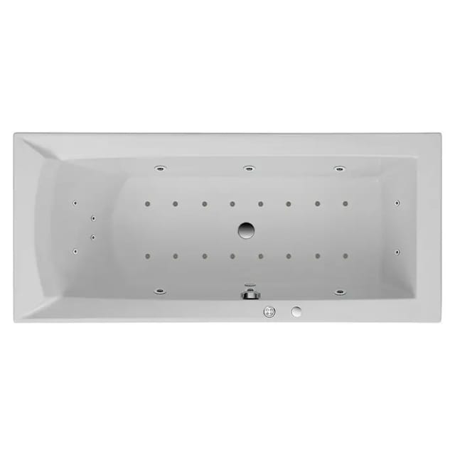Ottofond Whirlpool Porta Premium 180 cm x 80 cm Weiß
