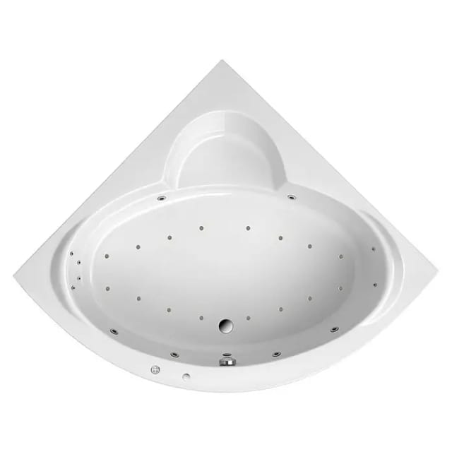 Ottofond Whirlpool Sardinia Premium 151 cm Weiß