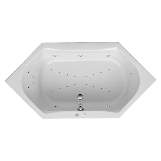 Ottofond Whirlpool Corsica Premium 200 cm x 100 cm Weiß