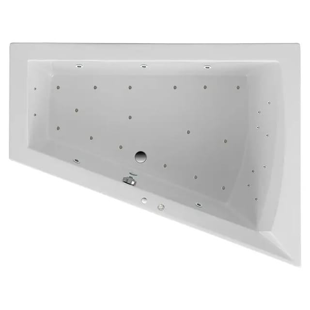Ottofond Whirlpool Galia II Mod. A Premium 175 cm x 135 cm Weiß