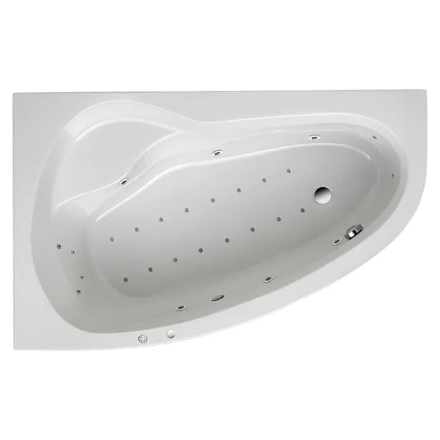 Ottofond Whirlpool Loredana Mod. B Premium 175 cm x 110 cm Weiß