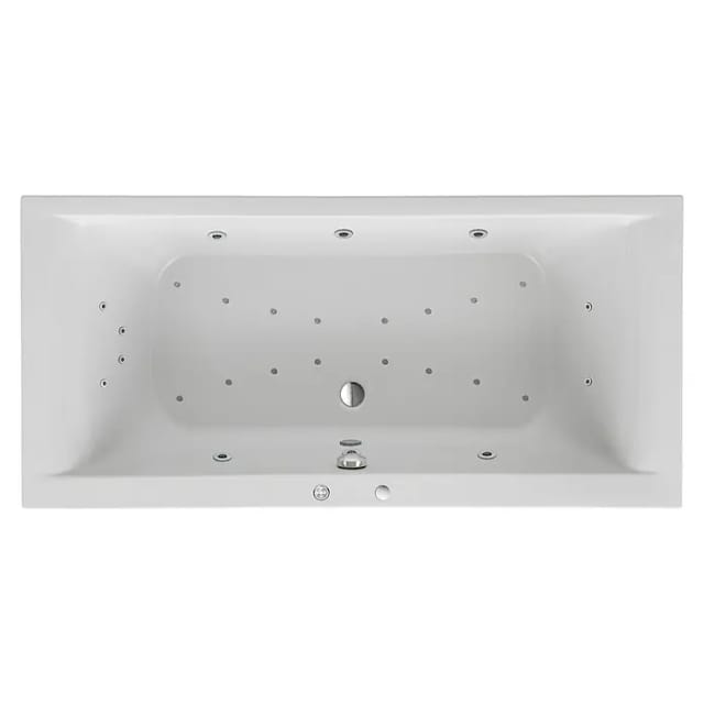 Ottofond Whirlpool Rosa Premium 200 cm x 90 cm Weiß
