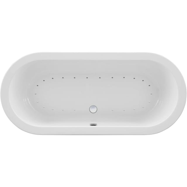 Ottofond Whirlpool Flora Komfort-Silentsystem 179,5 cm x 80 cm Weiß