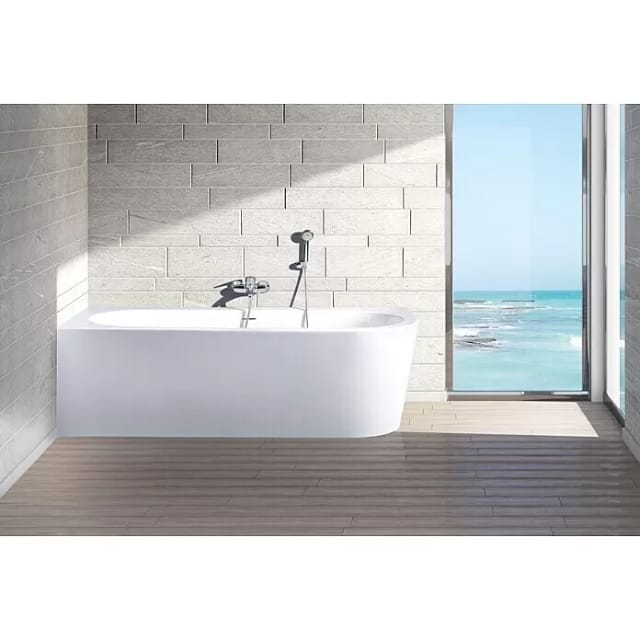 Ottofond Whirlpool Rechts Modena Corner Komfort-Silentsystem 178 cm x 78 cm Weiß