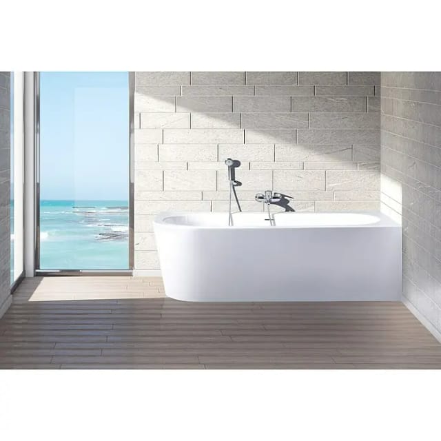 Ottofond Whirlpool Links Modena Corner Komfort-Silentsystem 178 cm x 78 cm Weiß