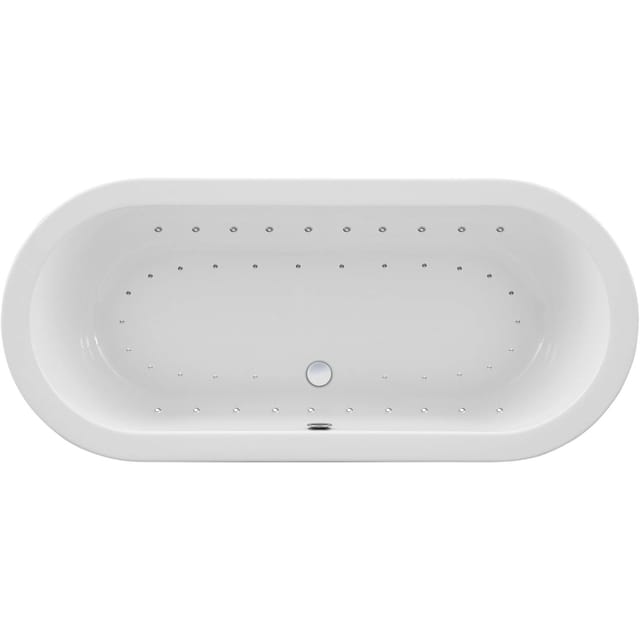 Ottofond Whirlpool Flora Komfort-Light-/Silentsystem 179,5 cm x 80 cm Weiß
