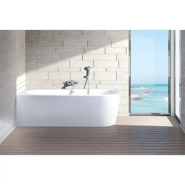 Ottofond Whirlpool Rechts Modena Corner Komfort-Light-/Silentsystem 178 cm Weiß