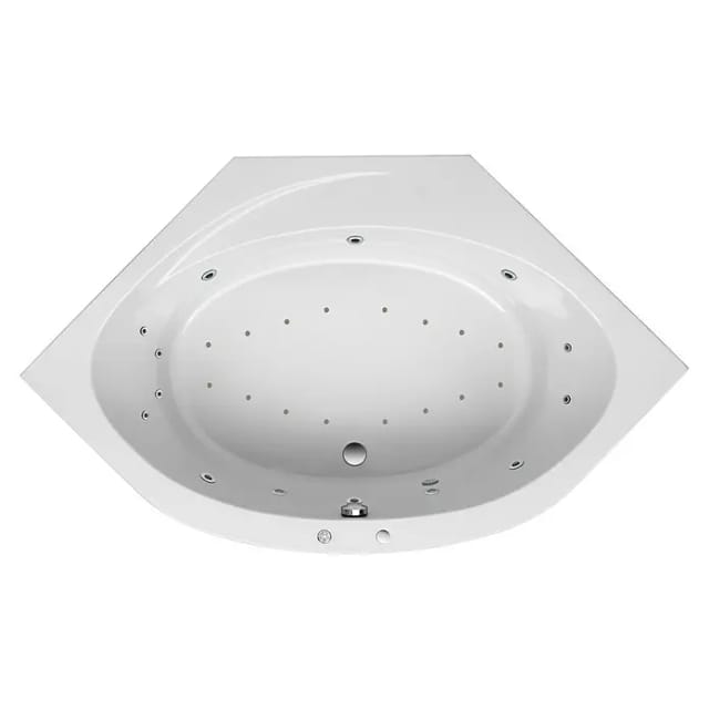 Ottofond Whirlpool Canary Exklusiv 150 cm Weiß