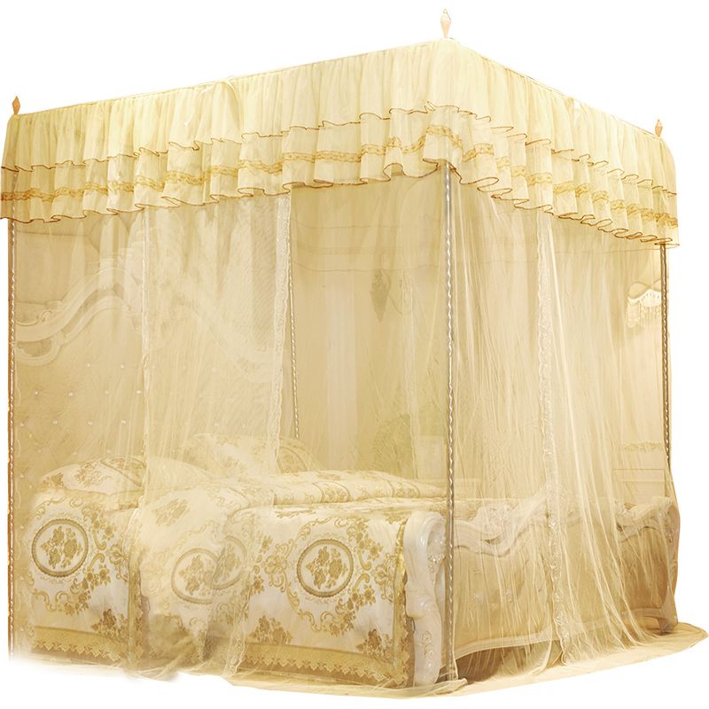 Moskitonetz Fürs Bett - Polyester-moskitonetz - Dreiseitige Öffnung - Größe S (120 X 200 X 200 Cm)