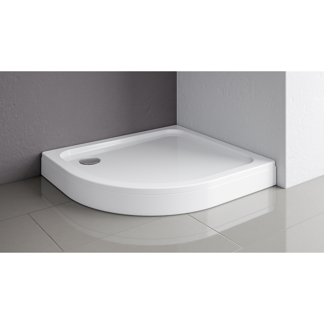 Schulte Duschwannen-Set ExpressPlus Viertelkreis 90 cm x 90 cm Alpinweiß