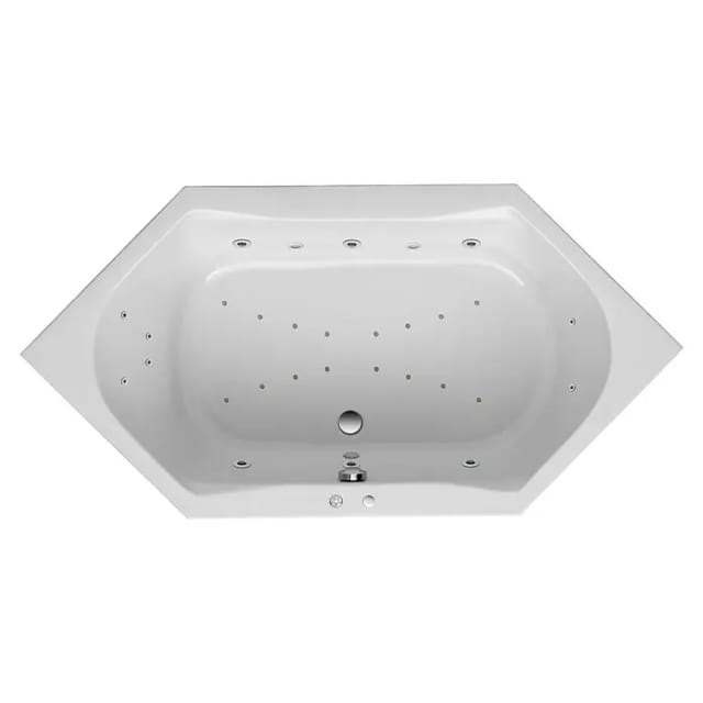 Ottofond Whirlpool Corsica Exklusiv 200 cm x 100 cm Weiß