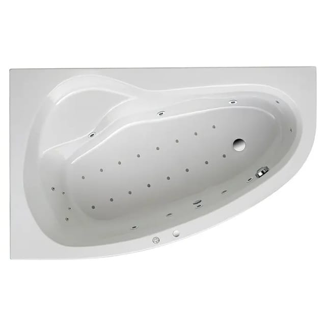 Ottofond Whirlpool Loredana Mod. B Exklusiv 175 cm x 110 cm Weiß