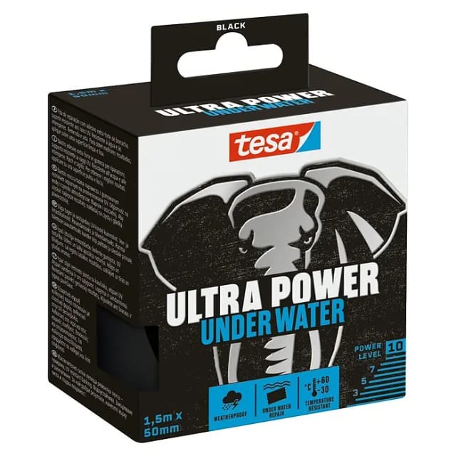 Tesa Reparaturband Ultra Power Under Water 1,5 m : 50 mm