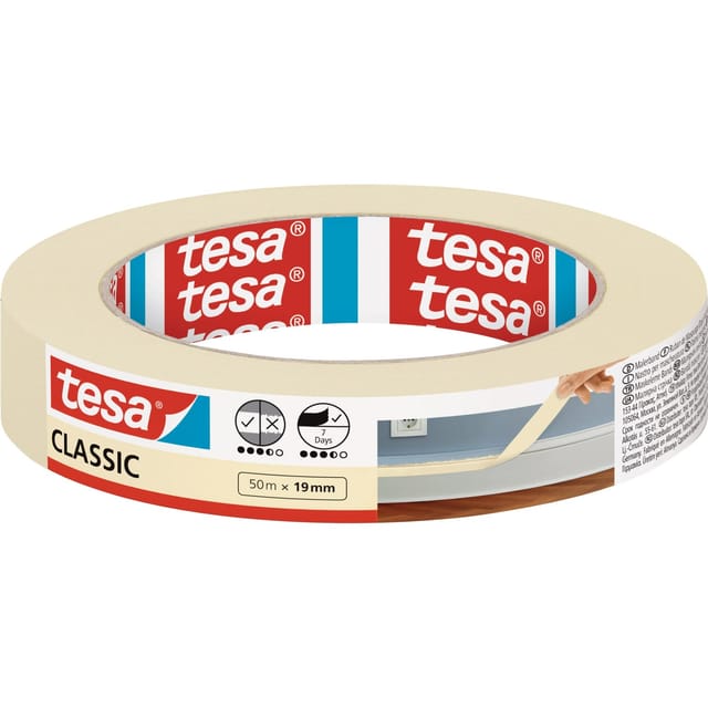 Tesa Malerband Classic 50 m x 19 mm