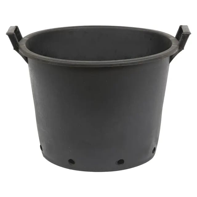 Floraworld Pflanzcontainer Comfort 45 Liter Ø 50 cm Schwarz