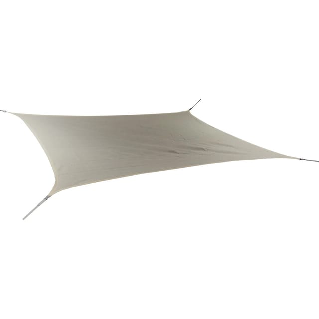 Peddy Shield Vierecksegel HDPE 300 cm x 400 cm Cremeweiß
