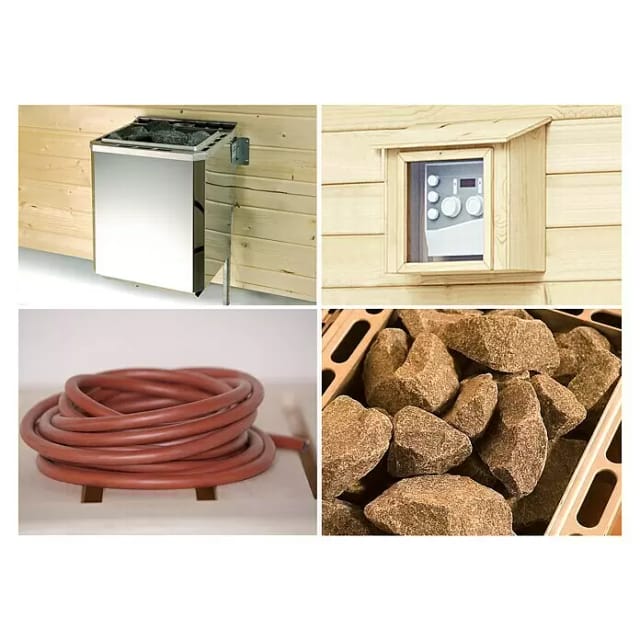 Weka Technikpaket 4 für Fasssauna 198