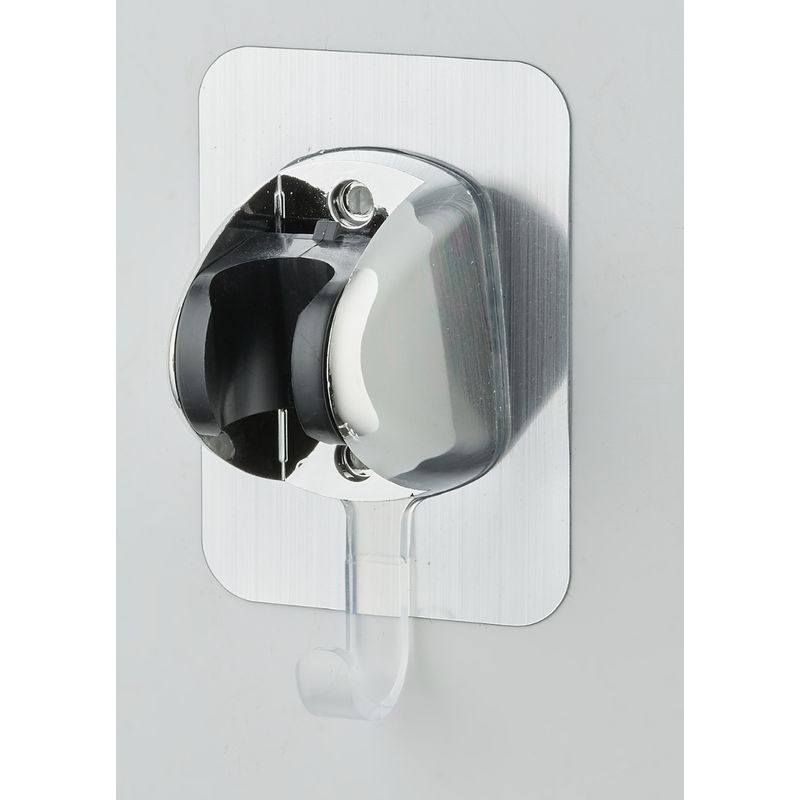 Duschkopfhalterung – Schwarz Und Silber, 11 X 6,7 X 5,5 Cm
