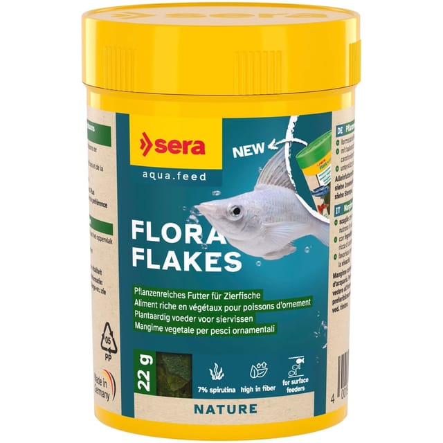 Sera Flockenfutter Flora Flakes 100 ml 22 g