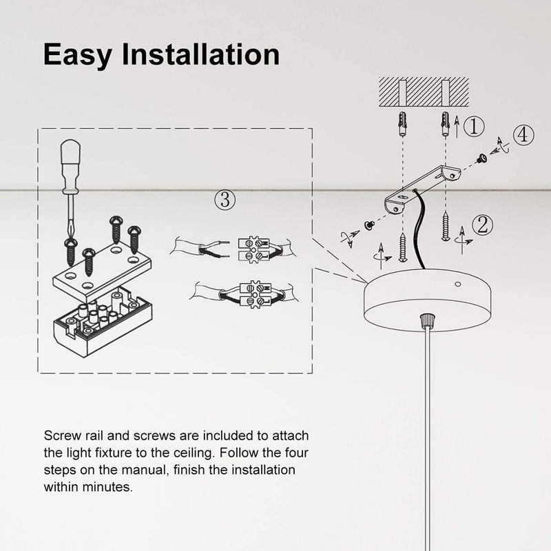 Metall-pendelleuchte – E27-fassung – Verstellbares Kabel 100 Cm / 150 Cm – Für Deckenbeleuchtung – 1 Stück