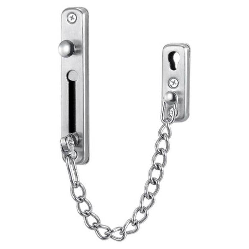 Sicherheitskette Für Türen – Kette Aus Edelstahl 304 – Für Innentüren In Wohnhäusern Und Hotels – 1 Stück