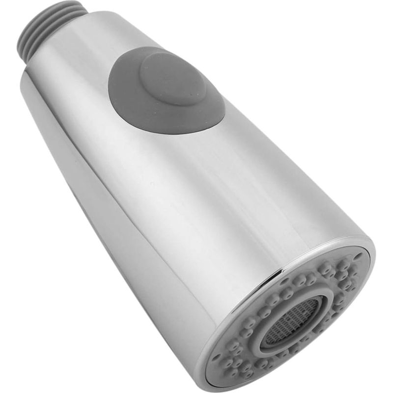 Duschkopf Für Waschbecken – Hochglanzverchromt – Messing – 2 Strahlarten – Spritzschutz – 1-teilig